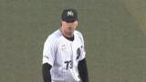 「【ロッテ】先発デビューのロングは6回途中2失点　5回まではわずか1安打も…6回に乱調　2番手・八木がしのぎ切れず」の画像1