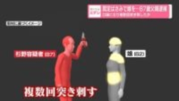 剪定ばさみで娘を…87歳父親逮捕口論になり複数回突き刺したか