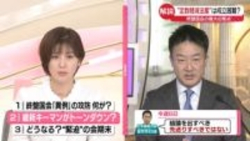 【解説】「定数削減法案」今国会で成立困難か　終盤国会の焦点