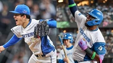 「いつか取りたいと思っていた賞だった」北山亘基が初の月間MVP受賞に喜び　打者部門で受賞したレイエスも「最高の気分です」と歓喜