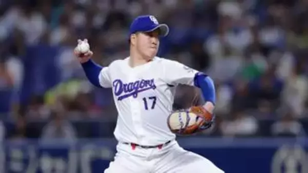 【中日】9得点で巨人を圧倒　柳裕也が7回途中10奪三振で今季2勝目　ボスラー2ラン・細川成也3ラン
