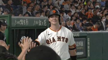 【巨人】ダルベックが反撃ののろし　18試合ぶりの一発で2点差に迫る　オリックスの難敵・曽谷龍平からのソロホームラン