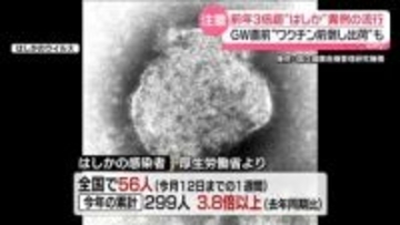 異例のはしか流行 　ワクチン「不足という情報が…」医師は問題指摘　“隠れコロナ”も増加か