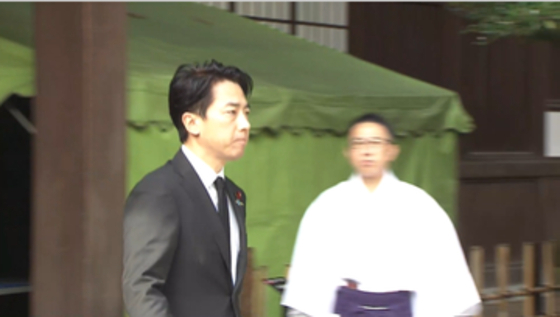 【速報】小泉防衛相と黄川田沖北相が靖国神社を参拝　現職防衛相の終戦の日参拝は2年ぶり