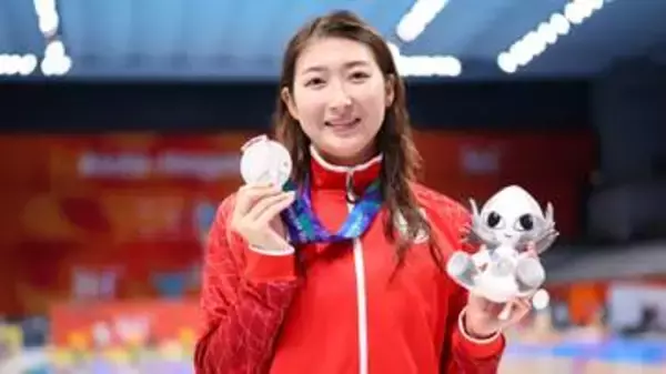 【競泳】池江璃花子が集めたメダルたちらと豪華15S　今大会では銀2つ＆銅1つ〈アジア競技大会〉