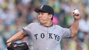 【巨人】小笠原慎之介は7回1失点で降板　要所を抑える粘投も…6回に佐藤輝明の先制弾浴びる