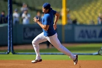 大谷翔平がIL入り後初のグラウンド練習　躍動感ある走塁練習を約8分間　待望の姿にファン大歓喜