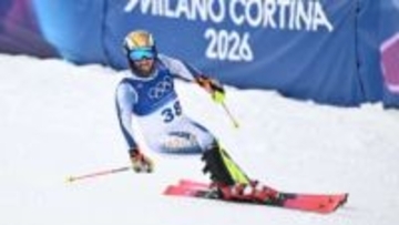 【男子回転】強豪選手も次々と…半分以上の選手が棄権や失格になる難コース 　日本人唯一出場の相原史郎は20位　初五輪で攻めの姿勢