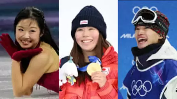 10代も躍動した五輪　19歳のスロープスタイル深田茉莉が金　17歳のフィギュア中井亜美＆19歳のハーフパイプ山田琉聖が銅に輝く