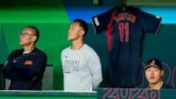 侍ジャパンのベンチに飾られた背番号“11”　ナインはダルビッシュ有のユニホームに触れパワーもらう