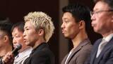 「【ボクシング】興奮と緊張渦巻く異様な前日計量…　尚弥はリミット抜かりなし王者の風格　中谷は“雄たけび”壮絶な気迫見せつける　ついに明日、両雄激突へ」の画像1