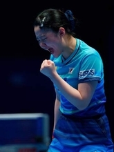 【卓球】張本美和が崖っぷちから大逆転V　マッチポイント握られるも8連続ポイントで世界4位の朱雨玲を下す　大藤沙月とのダブルスで2冠も達成
