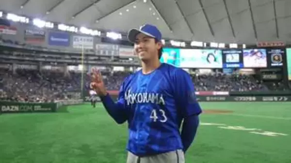 【DeNA】深沢鳳介が“思い出の地”で白星「汐恩が本当によくリードしてくれた」仲間に感謝　6回途中1失点で巨人戦初勝利
