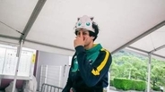 ポケモンかぶって会場入り　オーストラリア代表が日本戦前にカワイイ姿みせる【バレーボールアジア選手権】