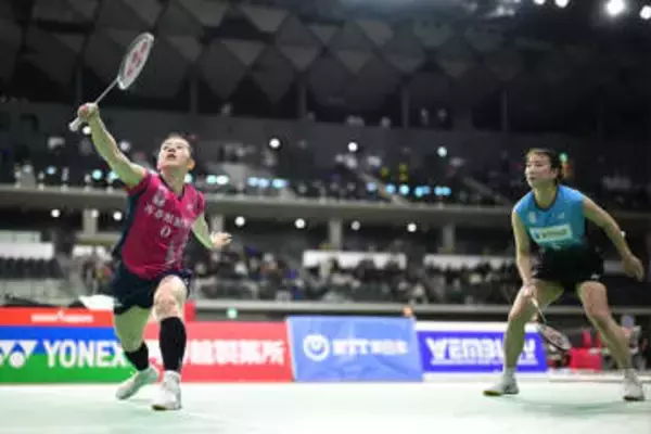 【バドミントン】女子ダブルス志田千陽・五十嵐有紗ペアがストレート勝ちで3回戦へ　第2ゲームは相手を圧倒＜全日本総合バドミントン選手権＞