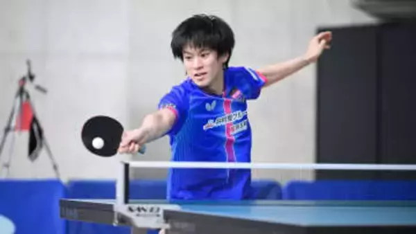 卓球・戸上隼輔が大会を棄権〈WTTチャンピオンズ重慶〉練習中に負傷　4月の世界選手権代表メンバー