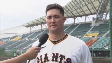 「マーさん、いいよ！」巨人・リチャード　インタビューで多くは語らずも練習では誰よりも大きな声