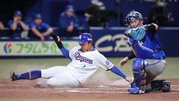 【中日】好調を見せる岡林勇希が5回で交代　初回から躍動を見せ打点もあげるも…アクシデントか？