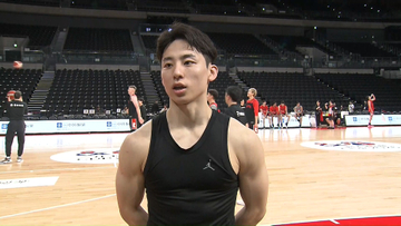 【バスケ】河村勇輝「塁さんの強みを最大限生かせるガードでありたい」韓国戦で八村塁とのコンビネーション確認