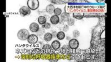 大西洋を航行中のクルーズ船で「ハンタウイルス」集団感染の疑い　3人死亡