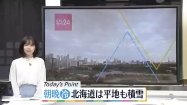 【天気】北海道～北陸の日本海側で雨や雪が続く見込み　関東～九州は晴れる