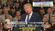 トランプ大統領の支持率、就任以来最低の33％に
