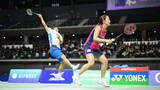 「【バドミントン】松山奈未と緑川大輝による新結成・混合ダブルス　初戦はストレート勝利で上々の滑り出し」の画像1
