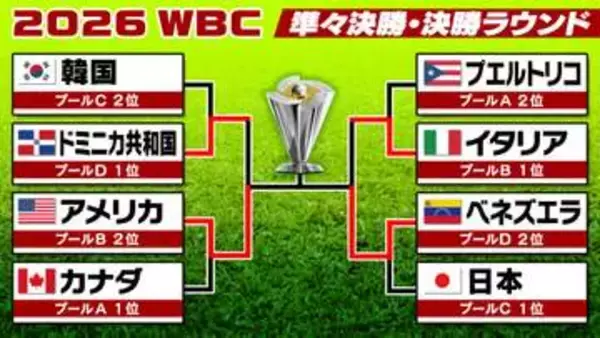 【WBC】決勝のカード決定　アメリカとベネズエラの頂上決戦！　旋風起こしたイタリアは準決勝で敗退