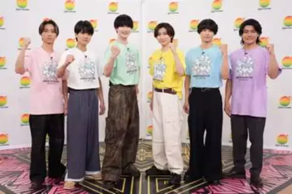 SixTONES　『24時間テレビ』チャリティーパートナーに　“家族”よりも一緒にいるメンバーへの信頼