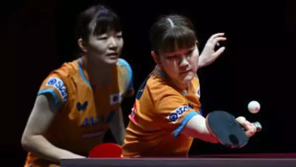 【卓球】女子ダブルス　大藤沙月・横井咲桜ペアが日本勢対決を制して優勝〈WTTスターコンテンダー ドーハ〉