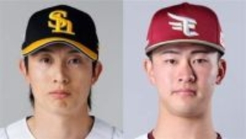 【ソフトバンク】周東佑京がけん制タッチアウト　楽天・古謝樹が俊足を刺す