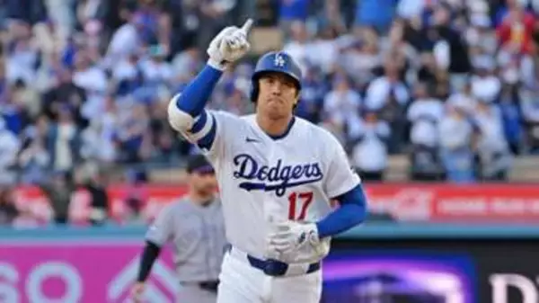 ドジャースが初回から菅野智之に襲いかかる　大谷翔平の先頭弾やフリーマンの7号　ロバーツ監督も興奮気味に「ひまわりの種」シャワー