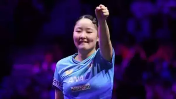 【卓球】張本美和が難敵倒し決勝進出「今日これどうやって戦えばいいか」　1ゲーム後は不安も対応みせ逆転勝利　日本のファンに感謝