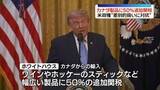 「トランプ政権　カナダからの輸入品に50％の追加関税　米国製自動車などに対する“差別的な扱いに対抗”」の画像1