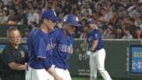 「【中日】前日死球の石伊雄太がベンチ外　木下拓哉がスタメンマスク　村松開人は「3番・ショート」」の画像1