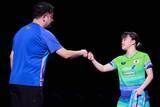 「【卓球】大藤沙月がチャン・リリー下し準々決勝進出　会場の雰囲気聞かれ、はにかみ「とてもいい」　次は世界ランク5位中国・陳幸同と対戦」の画像1