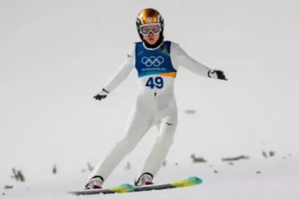 【スキージャンプ】ノーマルヒル　丸山希が銅メダル獲得　日本人第1号　2回目100mの大ジャンプ