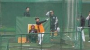 「どさくさで行きました（笑）」巨人・石塚裕惺　松井秀喜コーチに質問タイム「わかりやすかったです」