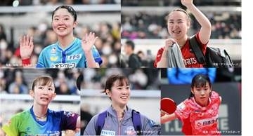 【卓球】アジア大会の日本代表を発表　女子は張本美和、伊藤美誠、早田ひな、長﨑美柚、面手凛の5人