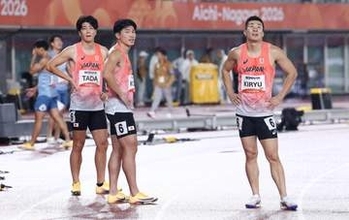 「30代が3人もいるのは...」桐生祥秀が口にした“危機感”　男子400mリレーはメダル届かず5位　バトン、個の力、自信と課題山積み「“本当に取れるのか”っていう気持ちがあったと思う」