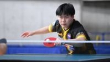 ＜卓球・全日本＞松島輝空「初戦としては嫌だった」過去対戦で負け越し相手にストレート勝ち　妹・美空の強さ「一番はバックハンドの懐の広さ…」と分析