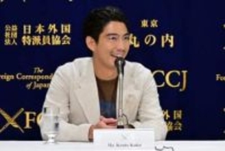 賀来賢人、日本外国特派員協会で会見　プロデューサー務めた映画をアピール「本当に思い入れのある作品」
