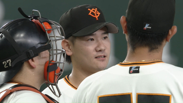【巨人】井上温大が6回途中無失点で降板　被安打はわずか3と力投　チームトップとなる6勝目の権利を保持