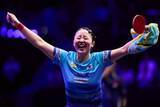 「【張本美和】0-2から逆転勝利、木原美悠の観戦に感謝のメッセージ　「来てくれると聞いてちょー嬉しかった」「またスウェーデンで会おうね」と笑顔2ショットも披露」の画像1