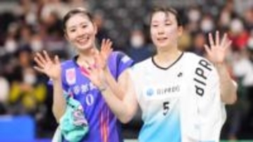 【バドミントン】志田＆五十嵐ペアが優勝　結成3か月初の頂点に　元シダマツの松山奈未も見守る
