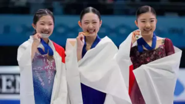 【フィギュア】青木祐奈が自己ベストで優勝　中井亜美2位＆千葉百音3位で日本勢が表彰台独占〈四大陸選手権〉
