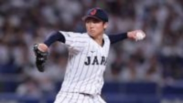 【侍ジャパン】曽谷龍平が悔しい表情　回またぎに2失点　中日・細川成也にタイムリー浴びる