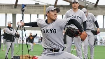 【巨人】則本昂大に阿部監督「昭和の匂いを感じる」キャンプ中ブルペンで投げ込む頻度に驚き