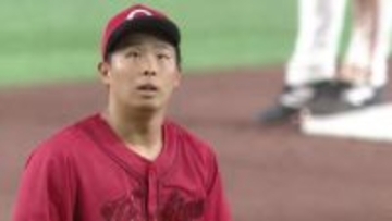 【広島】今季初登板の玉村昇悟が粘投も…援護なく5回1失点で降板　同期バッテリーの持丸泰輝もともに交代