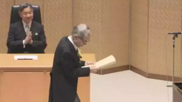 両陛下が硤合憲三氏のノーベル賞受賞決定に喜び　多くの人に励みとなるもの　両陛下と愛子さまは去年、硤合名誉教授と茶会で懇談